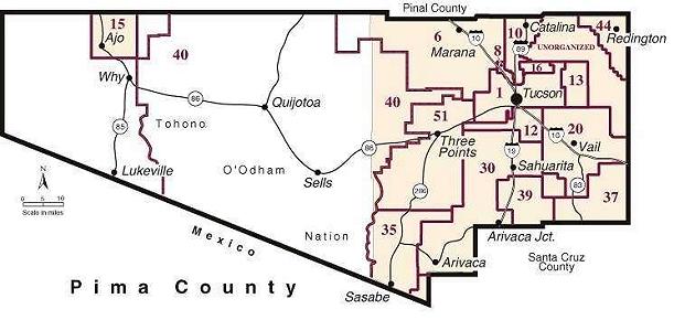 Homes in school districts in Tucson AZ