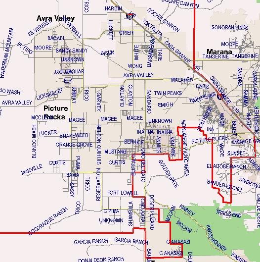 MARANA UNIFIED SCHOOL DISTRICT West Of I-10