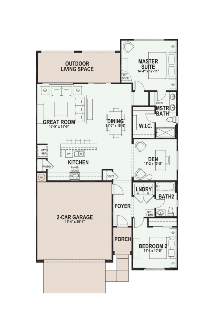 Quail Creek Primrose floor plan