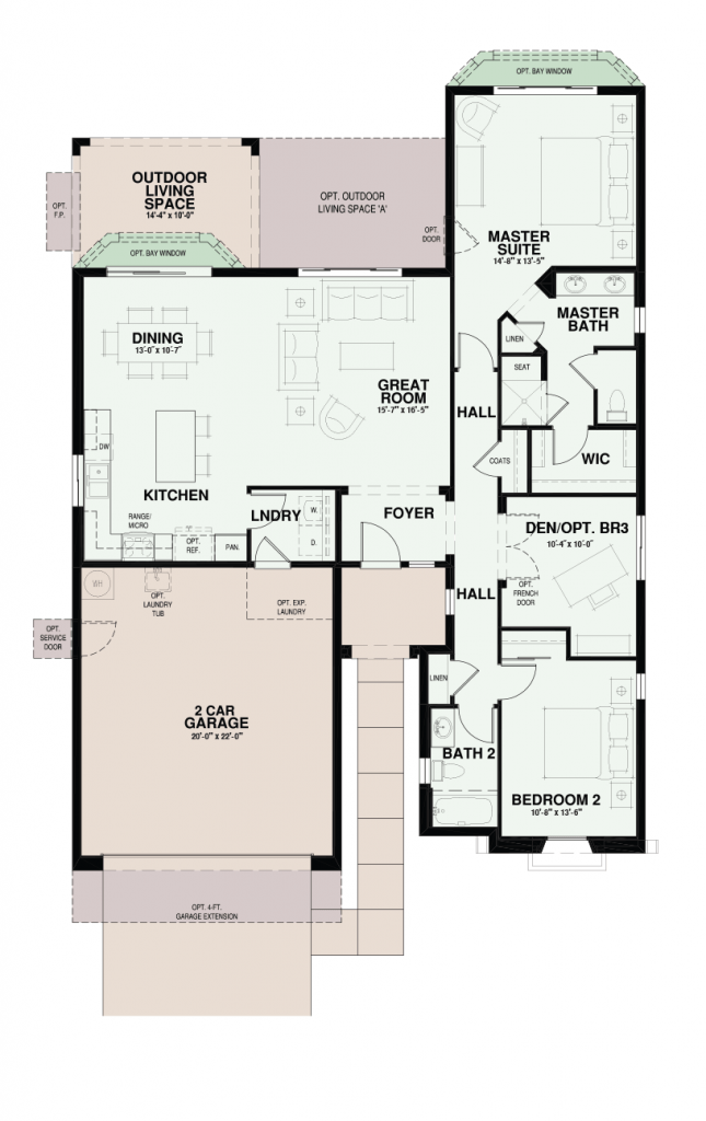 Quail Creek Baja Floor Plan