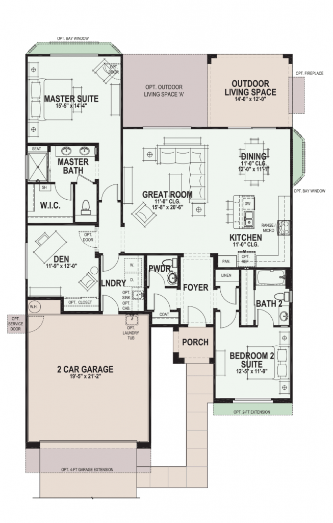 Quail Creek Agave Floor Plan