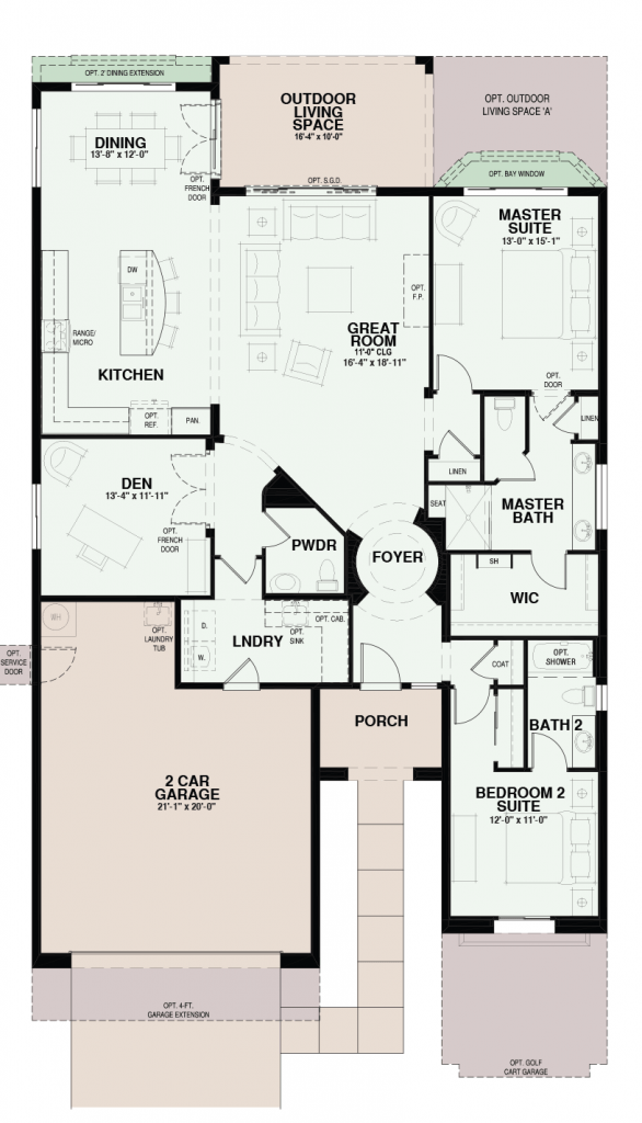 Quail Creek Fiesta Floor Plan