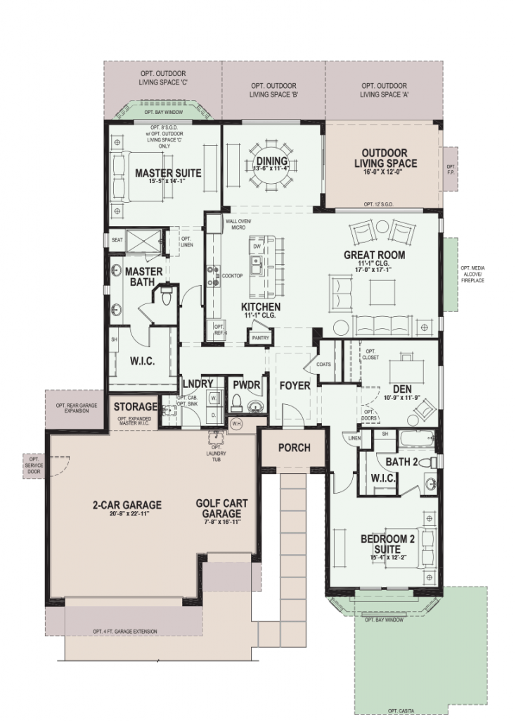 Quail Creek Cortez Floor Plan