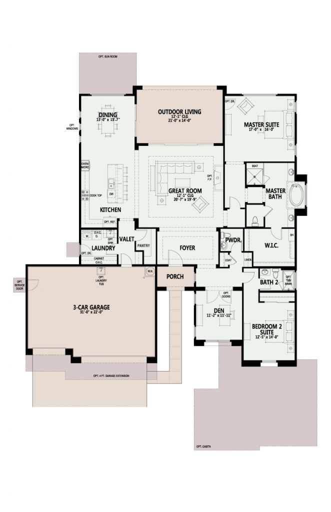 The Preserve Acacia floor plan