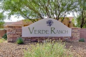 Verde Ranch Subdivision Oro Valley AZ 