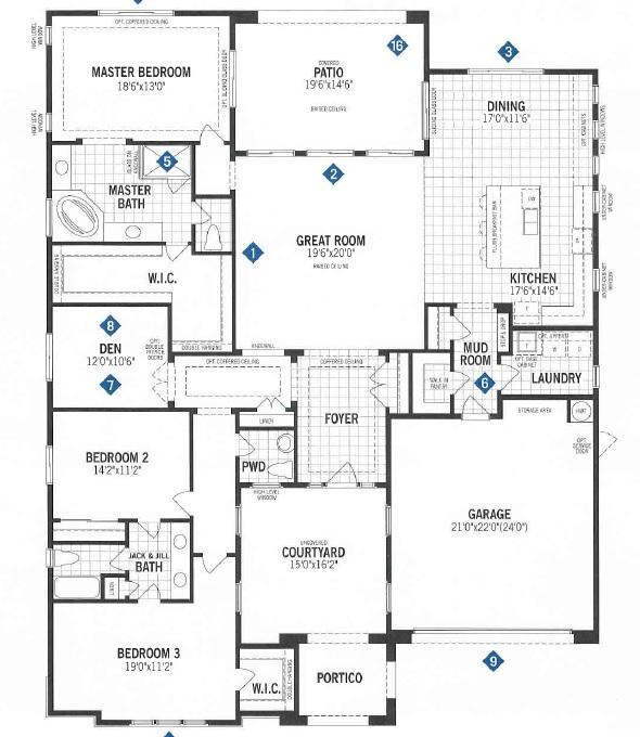 Mattamy Homes Artesa Floor Plan Dove