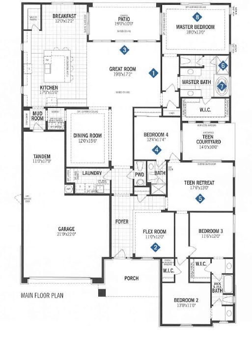 Mattamy Homes Quinlan Floor Plan Dove