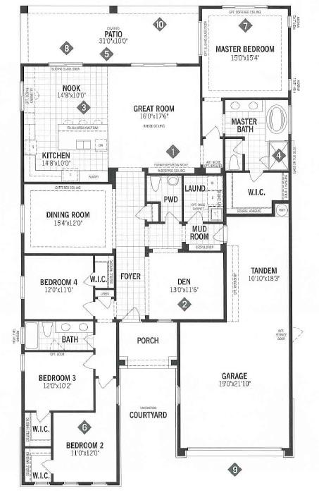 Mattamy Homes Ridgeview Floor Plan