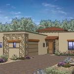 Boulder Pass Subdivision Tucson AZ Plan 2383 SouthWestern Ranch