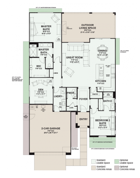 saddlebrooke ranch alora model tucson home