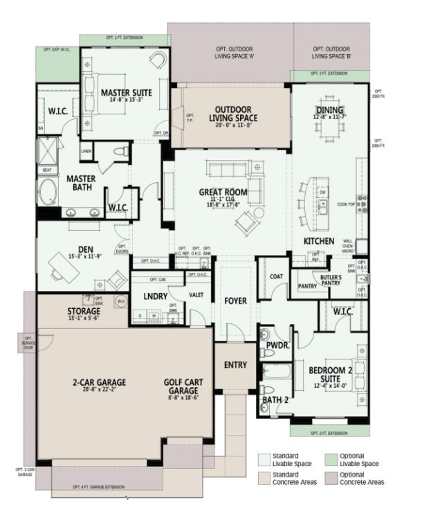 saddlebrooke ranch tesoro model tucson home