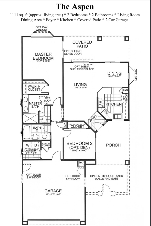 Highlands Floor Plans Aspen