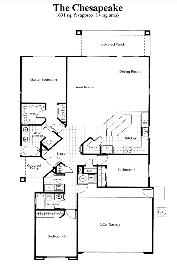 Chesapeake highlands floor plans