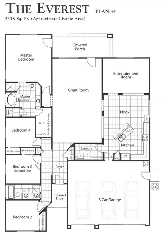 everest floor plan