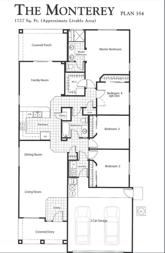 highlands floor plans monterey