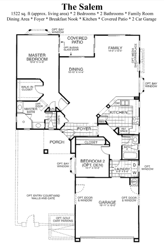 Salem floor Plan Highlands